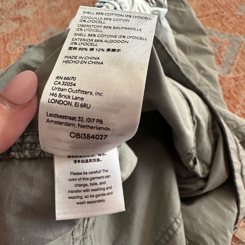 Anthropologie Pilcro Ventura lightweight utility cargo Y2K relaxed fit pant 30 - Picture 4 of 9